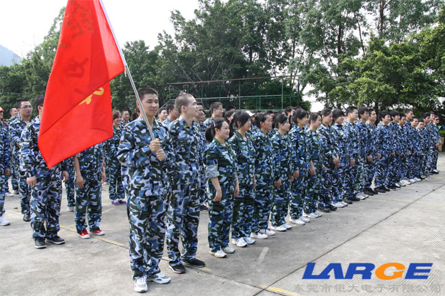 戎裝點(diǎn)翠樟木頭  隊(duì)旗爭妍觀音山―東莞鉅大七一拓展訓(xùn)練