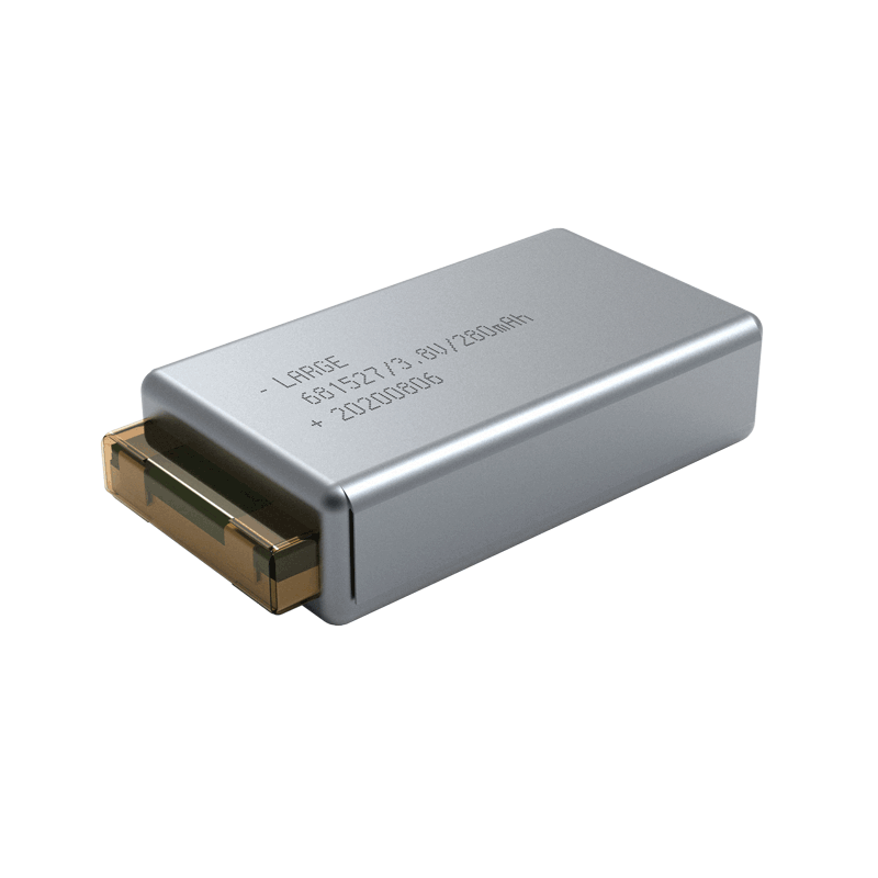 3.8V 280mAh 發(fā)熱服聚合物鋰電池，鈷酸鋰材料